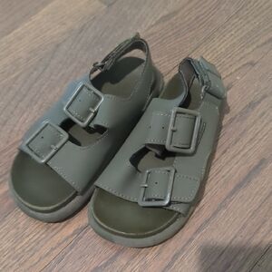 Zara Toddler Boy Green Sandals